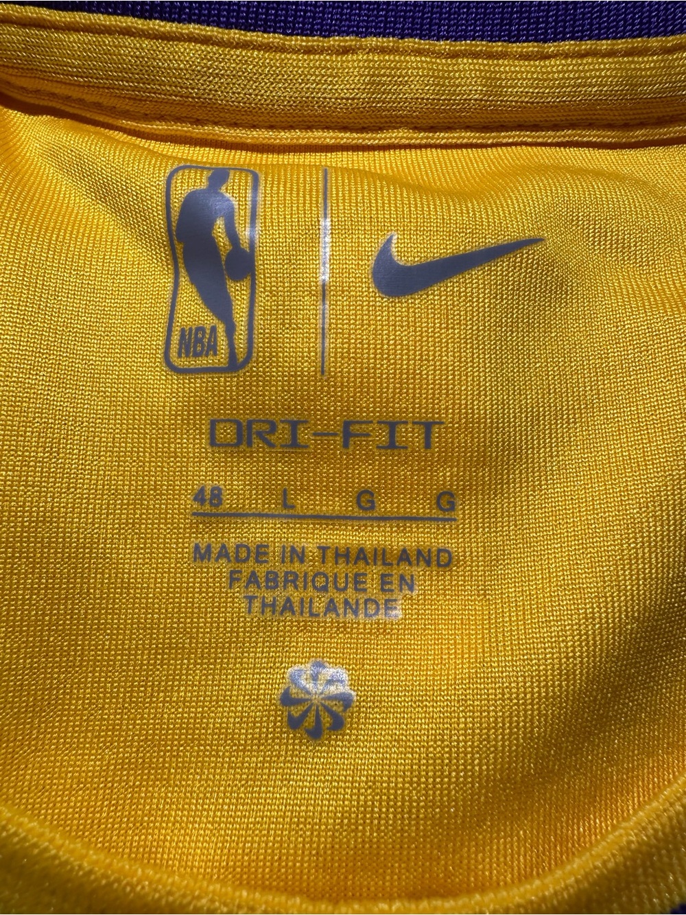 Nike Los Angeles Lakers Lebron James ‘Leave a Legacy’ Swingman Jersey - Picture 8 of 10